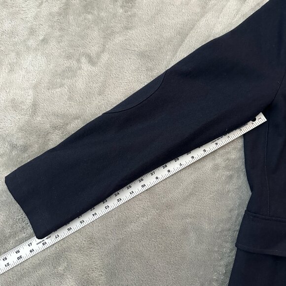 Comme De Garcons Homme Plus Nautical Jacket Coat XL Toggle Navy Blue Cotton 2009 - Picture 7 of 13